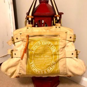 Authentic Louis Vuitton XL Canvas Handbag